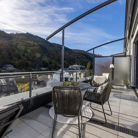 Neu Penthouse Moseltop Luxus Design Klima 2P Verbandsgemeinde Verbandsgemeinde Traben-Trarbach Buitenkant foto