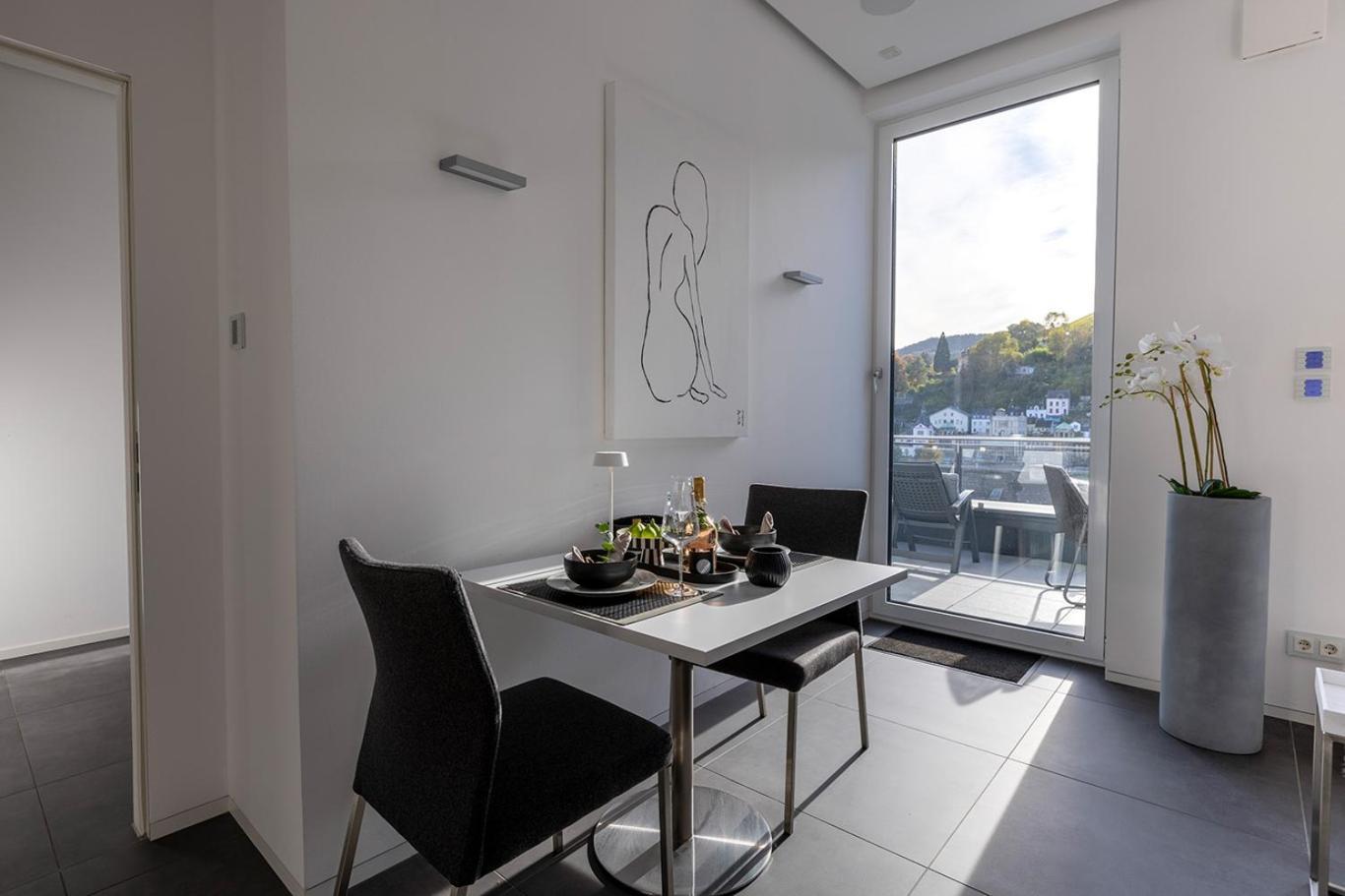 Neu Penthouse Moseltop Luxus Design Klima 2P Verbandsgemeinde Verbandsgemeinde Traben-Trarbach Buitenkant foto